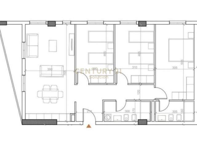 Tirane, shes 3+1 244.000 Euro