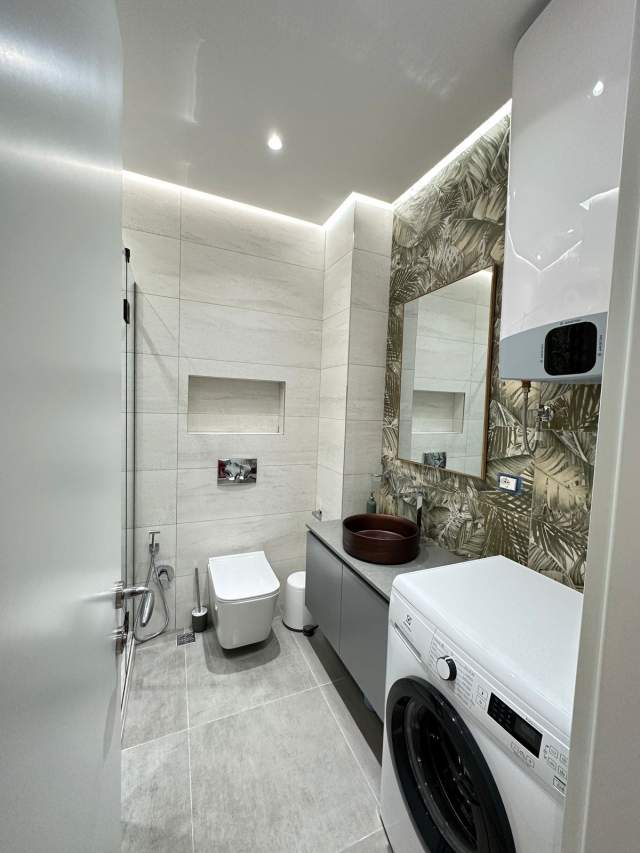 Tirane, jepet me qera apartament 1+1 Kati 8, 57 m² 600 Euro (Ura e Tabakeve)