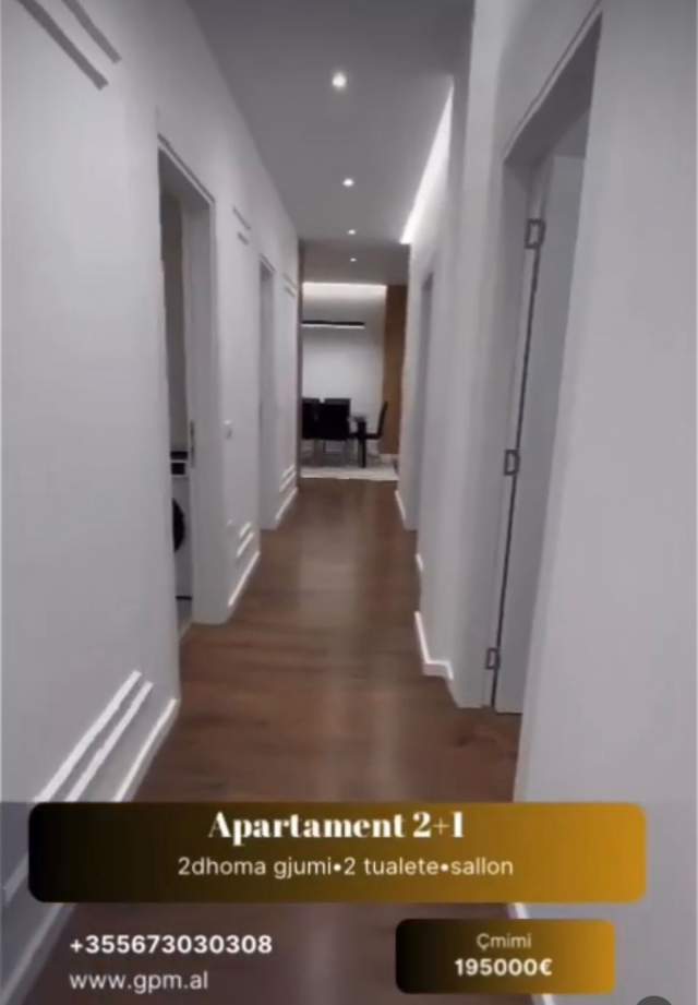 Tirane, shitet apartament 2+1 Kati 5, 117 m² 195.000 Euro tek Oasis Rezidenc ne Unaze