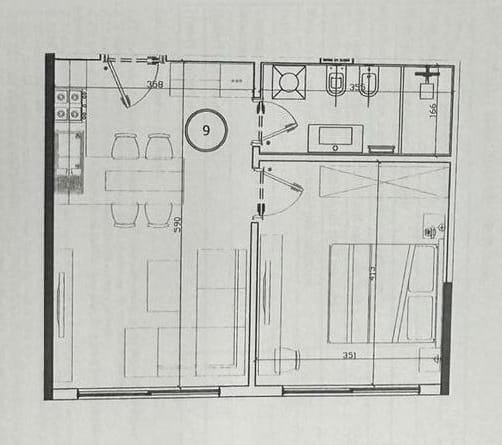 Durres, shes apartament 1+1 Kati 4, 57 m² 74.000 € (GOLEM)