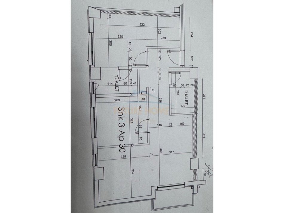 Tirane, shitet 2+1 , 102 m² 205.000 € (FUSHA AVIACIONIT)