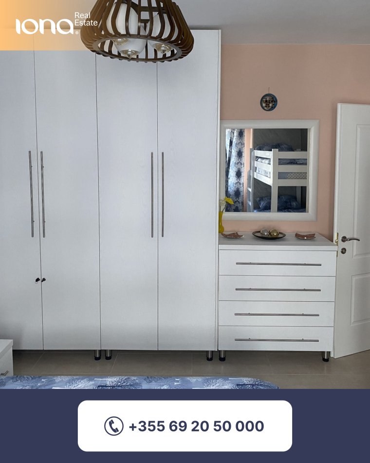Golem, shitet apartament 1+1+Ballkon Kati 3, 66 m²