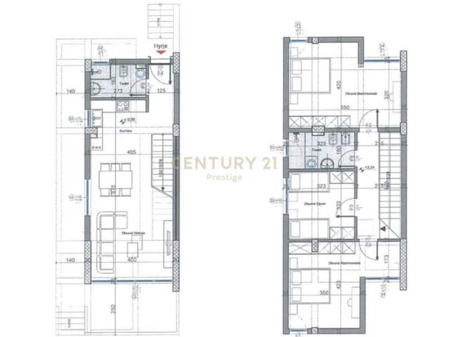 Gjiri Lalzit, shitet Vile 3+1+A+BLK Kati 0, 330 m² 377.000 Euro (Hamallaj, Turquoise Marina)