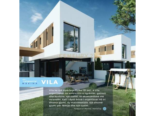 Shesim vile tek turquoise marina, gjiri i lalezit. 369,260 €