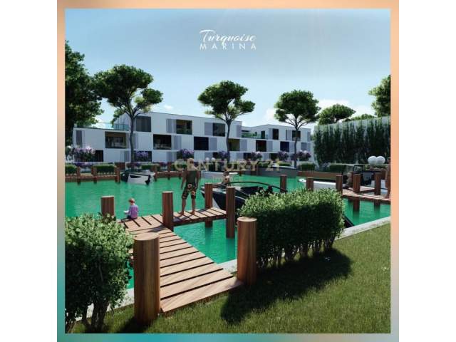Shesim apartament 1+1 tek turquoise marina, gjiri i lalezit. 124,201 €