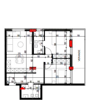 Tirane, shitet apartament 2+1 Kati 5, 110 m² 85.000 € (Spitali Ushtarak)