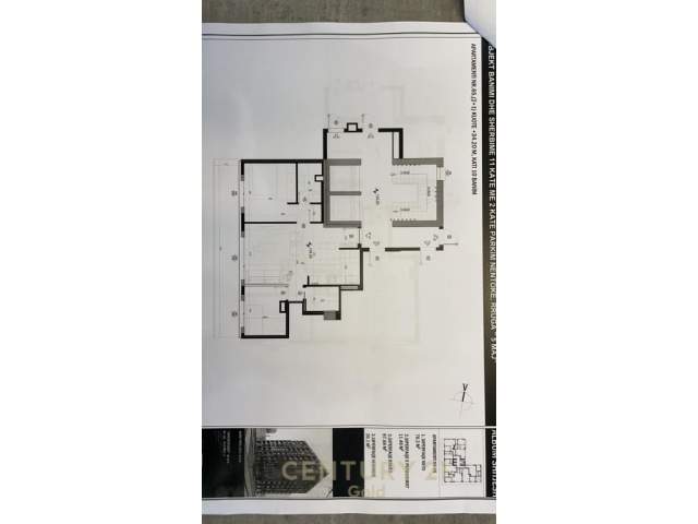 Tirane, shitet Penthouse 2+1+A+BLK Kati 11, 107 m² 134.000 Euro
