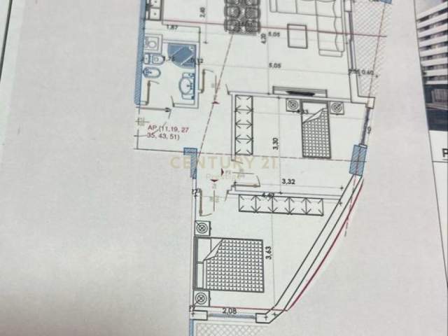 Tirane, shitet apartament 2+1 Kati 2, 90 m² 105.000 Euro (YZBERISHT)