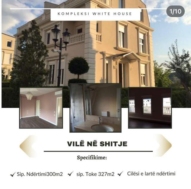 Tirane, shitet Vile 4+1+BLK Kati 3, 300 m² 570.000 Euro (Lunder)