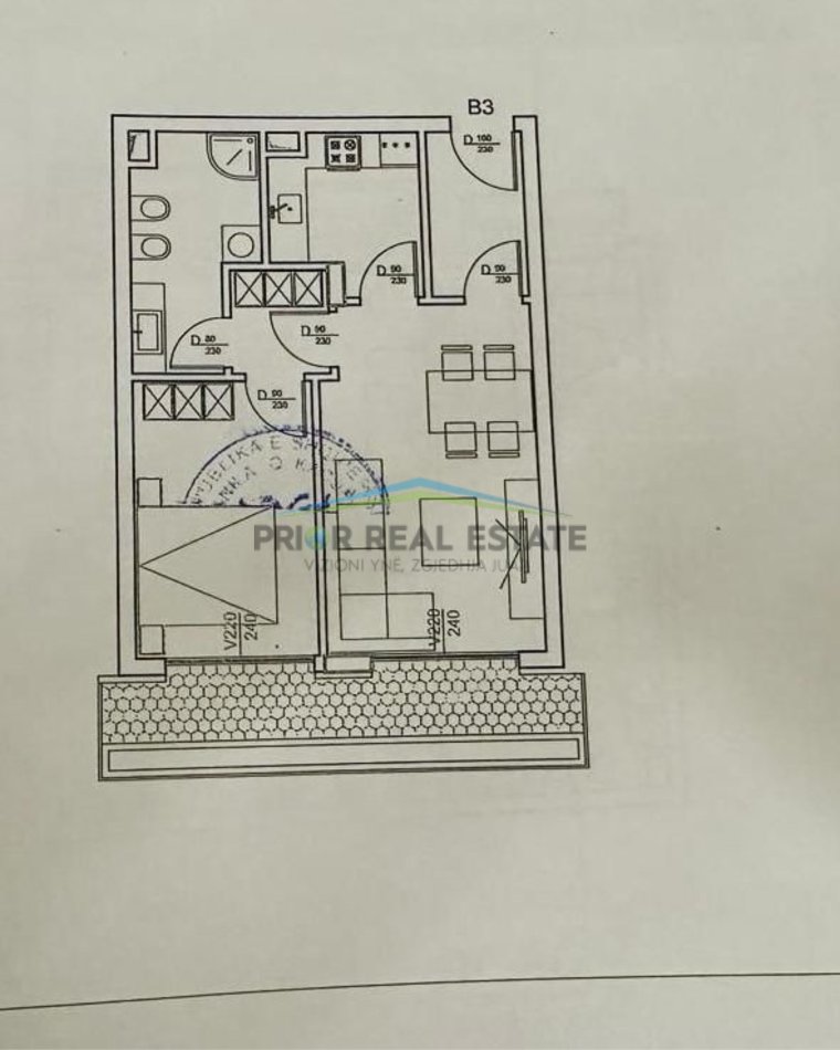 Tirane, shitet apartament 1+1+Ballkon Kati 3, 78 m² 195.000 € (Liqeni i Thate)