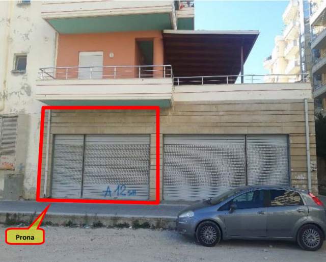 Lungomare, shes dyqan Kati 0, 52 m² 60.000 Euro (Rruga Murat Terbaci Vlore)
