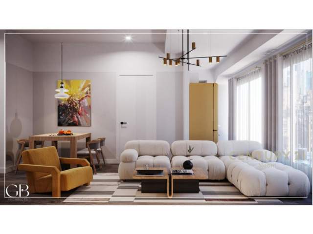 Tirane, jepet me qera apartament 2+1 Kati 1, 75 m² 575 Euro (Azem Galica)