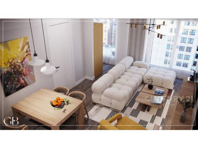 Tirane, jepet me qera apartament 2+1 Kati 1, 75 m² 575 Euro (Azem Galica)
