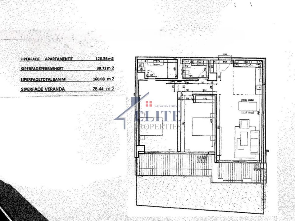 Dhermi - Palase, shitet apartament 2+1+Ballkon Kati 4, 160 m² 634.115 € (Green Coast Village)