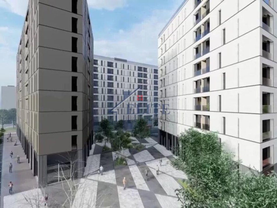 Tirane, shitet apartament 1+1+Ballkon Kati 9, 84 m² 126.105 € (Riverside Residence)