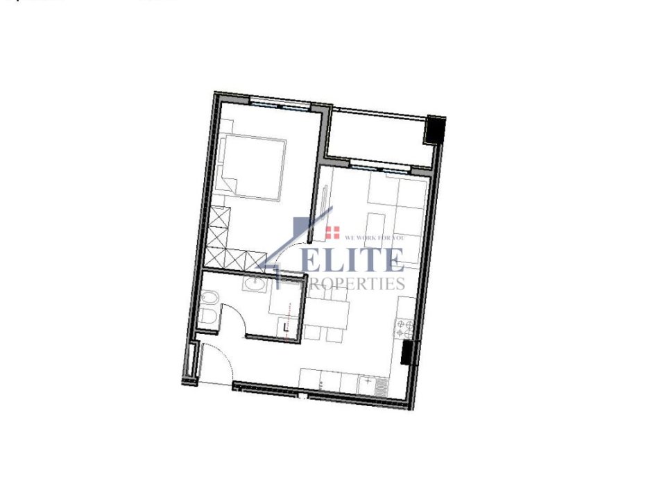 Tirane, shitet apartament 1+1+Ballkon Kati 1, 67 m² 63.648 € (Residenca Aluna)