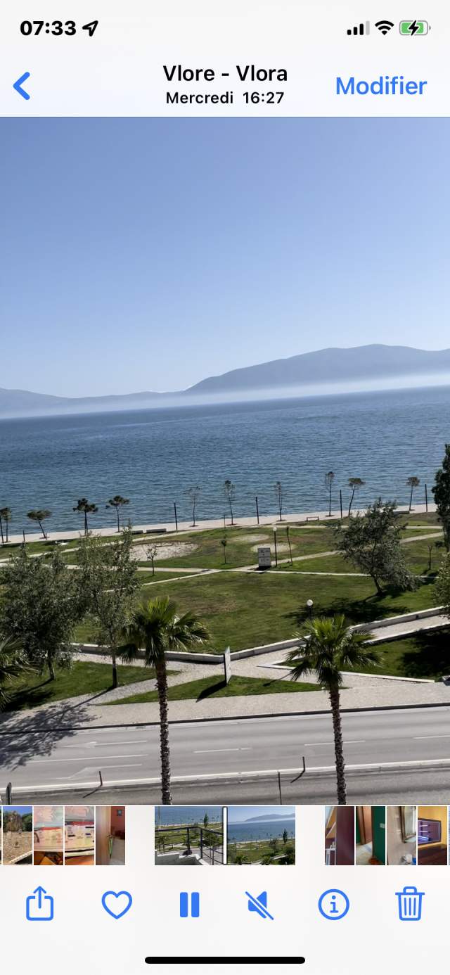 Vlore, jepet me qera apartament, Kati 6, 90 m², 400 Euro (Lungomare)