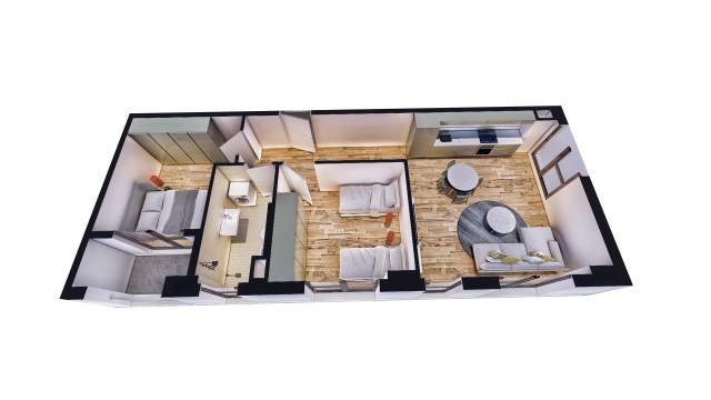 Tirane, shes apartament 2+1+A+BLK Kati 4, 85 m² 1 Euro (pasho hysa)