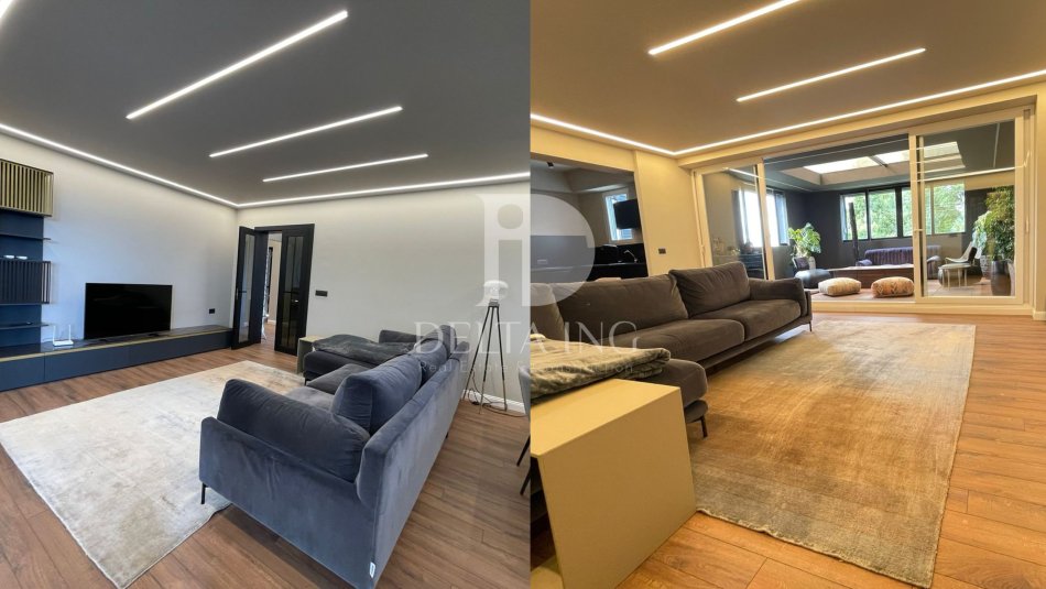 Tirane, jepet me qera apartament 3+1+Aneks+Ballkon Kati 1, 160 m² 2.350 € (Long Hill , TEG)