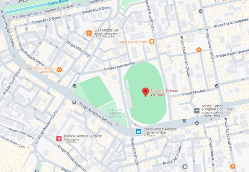 Tirane, shitet garazh Kati -1, 18 m² (Stadiumi Dinamo)