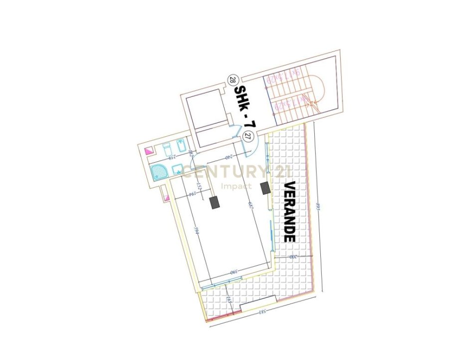 Tirane, shes apartament 1+1 Kati 9, 40 m² 66.150 € (astir)