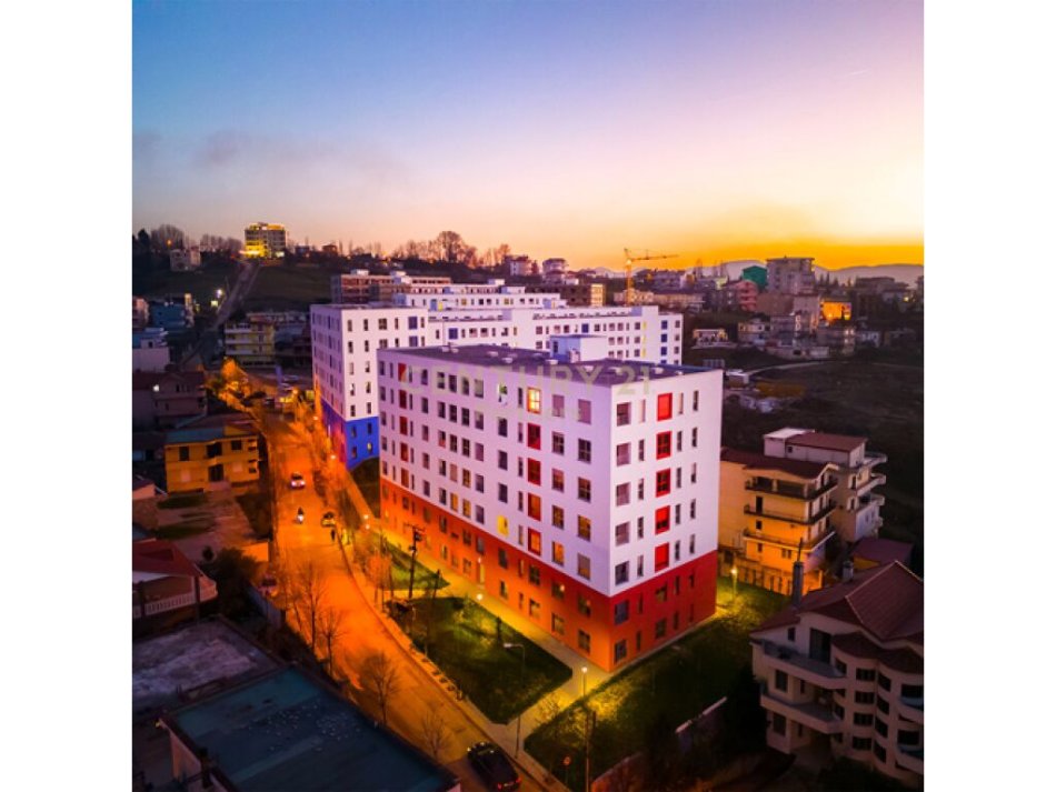 Tirane, shitet apartament 1+1+Ballkon, Kati 3, 60 m² 80,000 € (Rruga &quot;Pasho Hysa&quot;, Ali Demi, Rezidenca Kaimi)