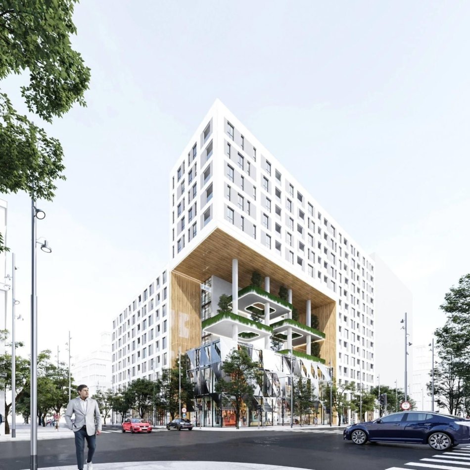 Tirane, shitet apartament 1+1 Kati 3, 73 m² 110.500 € (Bulevardi zogu I)