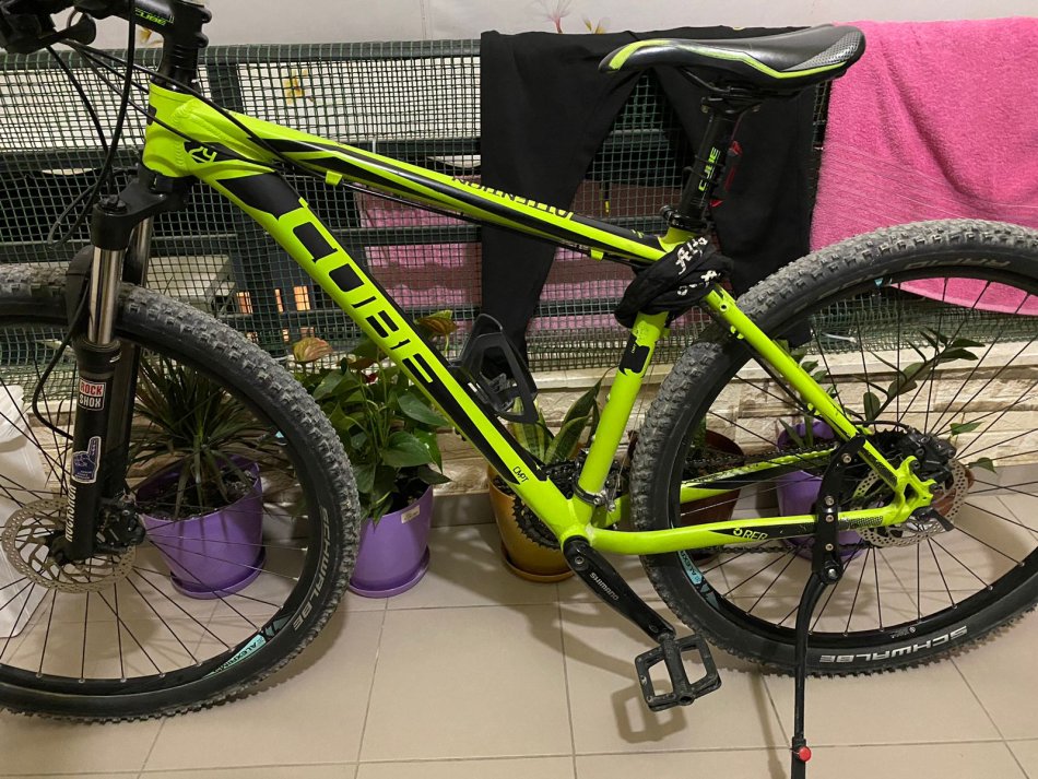 Tirane, shes biciklete Cube 29 limited editon jeshile 450 €