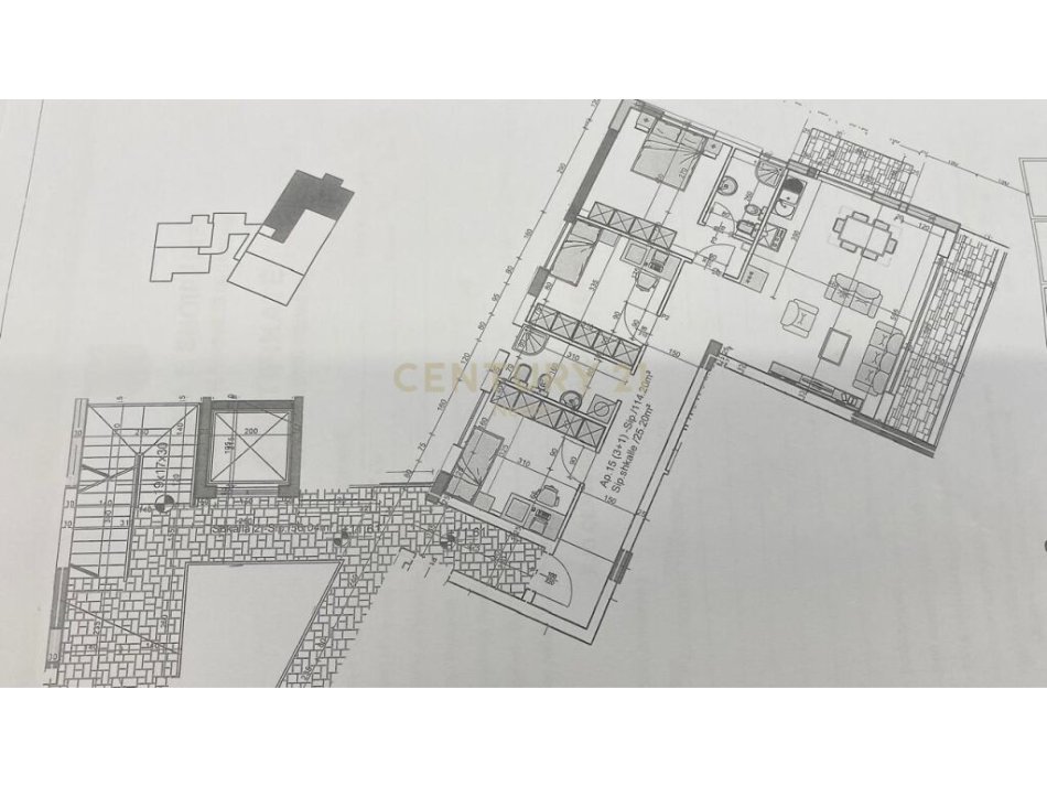 Shitet apartament 3+2+Post Parkimi me Pamje nga LiqeniNeom94540