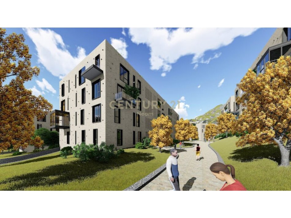 JEPET ME QERA APARTAMENT 2+1+2+PARKIM NE NJE NGA REZIDENCAT ME TE MIRA NE ZONEN E LIQENIT TE THATE! Neom94549