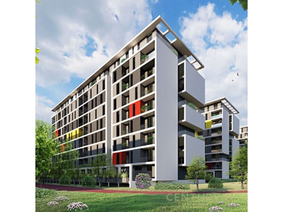 Tirane, shitet apartament 2+1 Kati 8, 97 m² 90.300 € (në rezidencën Univers City, prane QTU)