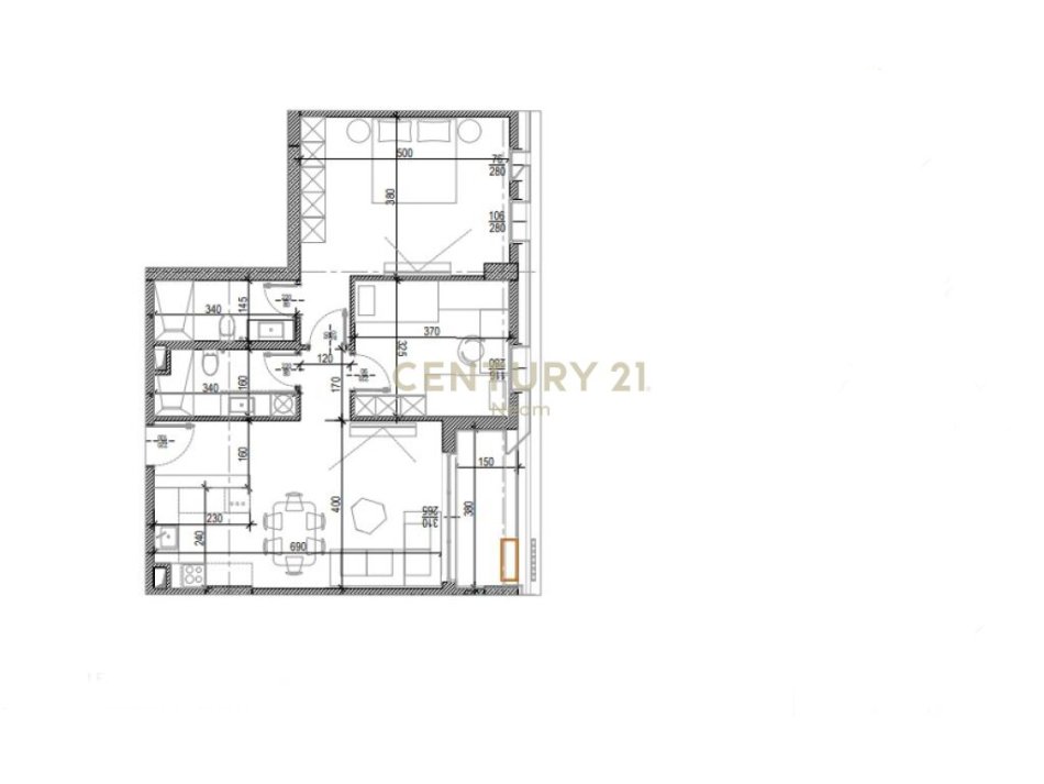 SHESIM APARTAMENT 2+1+2 tek Kompleksi Tirana Riverside‼️Neom96181