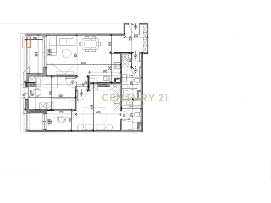 SHESIM APARTAMENT 2+1+1 tek Kompleksi Tirana Riverside‼️Neom96184