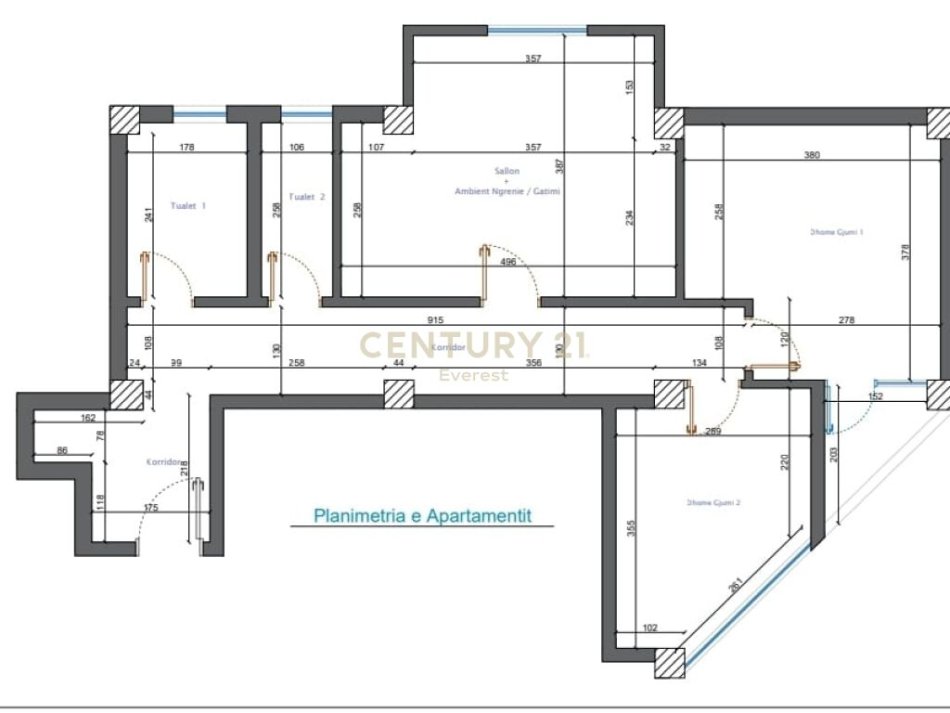 Tirane, shes apartament 2+1 Kati 2, 88 m² 198.000 € 