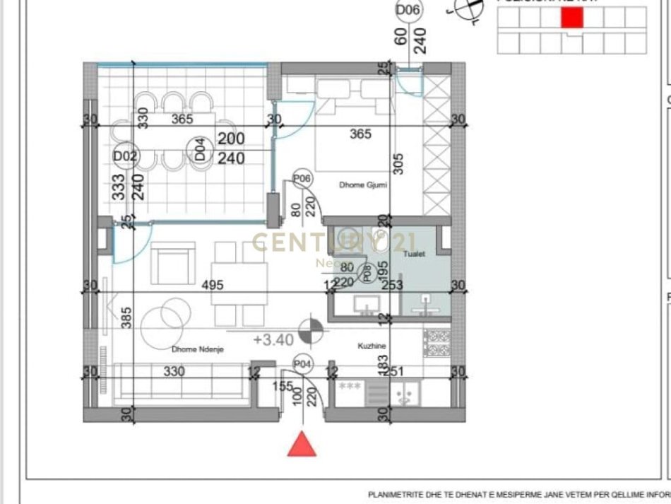 APARTAMENT 1+1 PER SHITJE TE TURQOISE MARINE DURRES !Neom97729