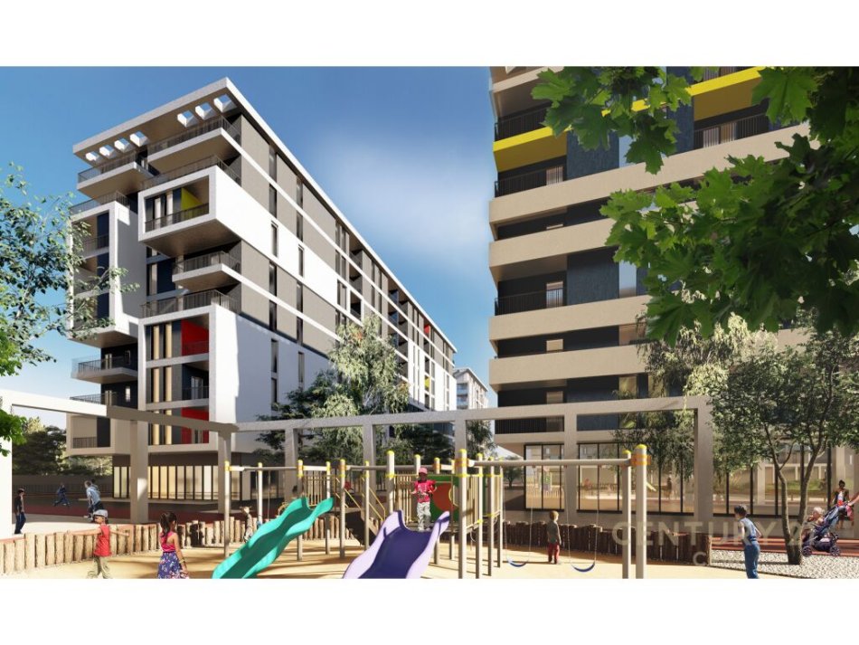 Tirane, shitet apartament 1+1 Kati 4, 65 m² 61.000 € (Univers City)