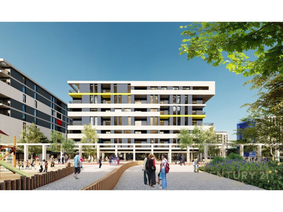 Tirane, shitet apartament 1+1 Kati 4, 65 m² 61.000 € (Univers City)