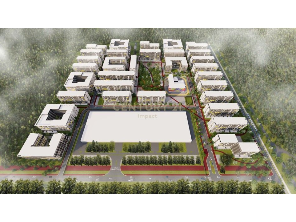 Tirane, shitet apartament 2+1 Kati 4, 91 m² 88.000 € (Univers City)