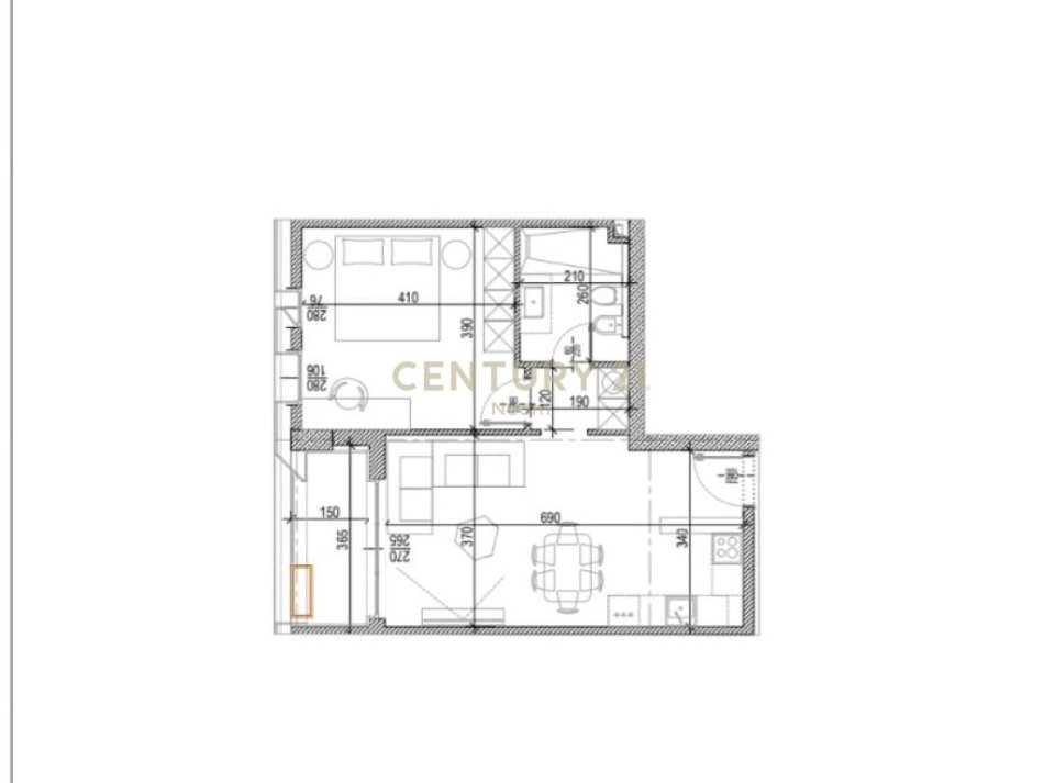 SHITET APARTAMENT 1+1 NË KOMPLEKSIN RIVERSIDE TIRANA‼️ Neom96758