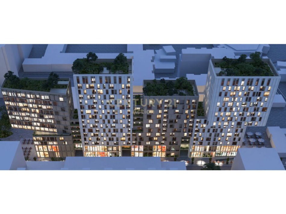 Tirane, shitet apartament 1+1 Kati 9, 80 m² 176.000 € (Muhamet Gjollesha, Tirana 1001, Albania)