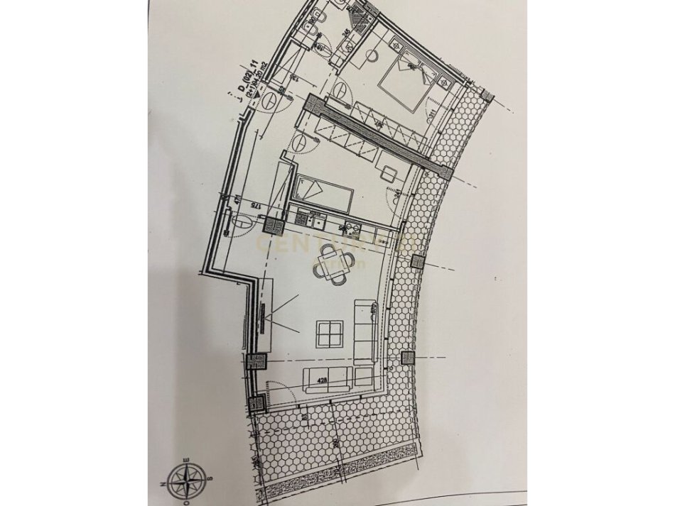 Tirane, shes apartament 2+1+POST PARKIM+VERANDE , 122 m² 350.000 € (Liqeni i Tiranës)