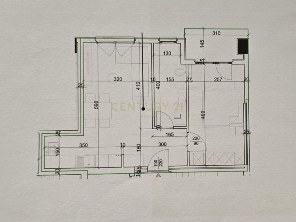 Tirane, shes apartament 1+1+Ballkon , 66 m² 105.000 € (Laprakë)