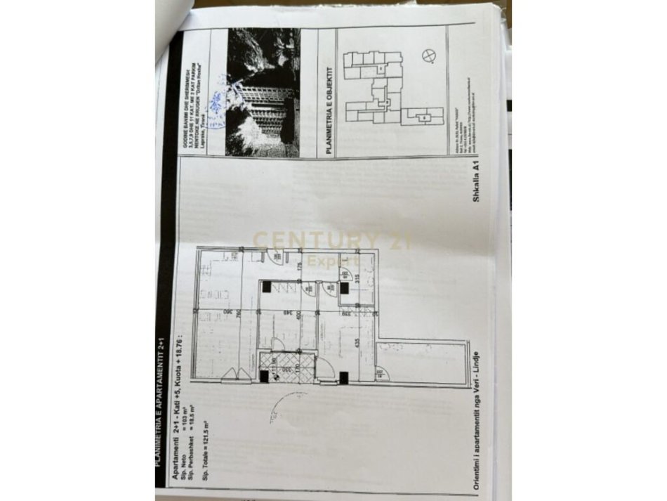 Tirane, shes apartament 2+1+2 , 122 m² 173.500 € (Laprakë)