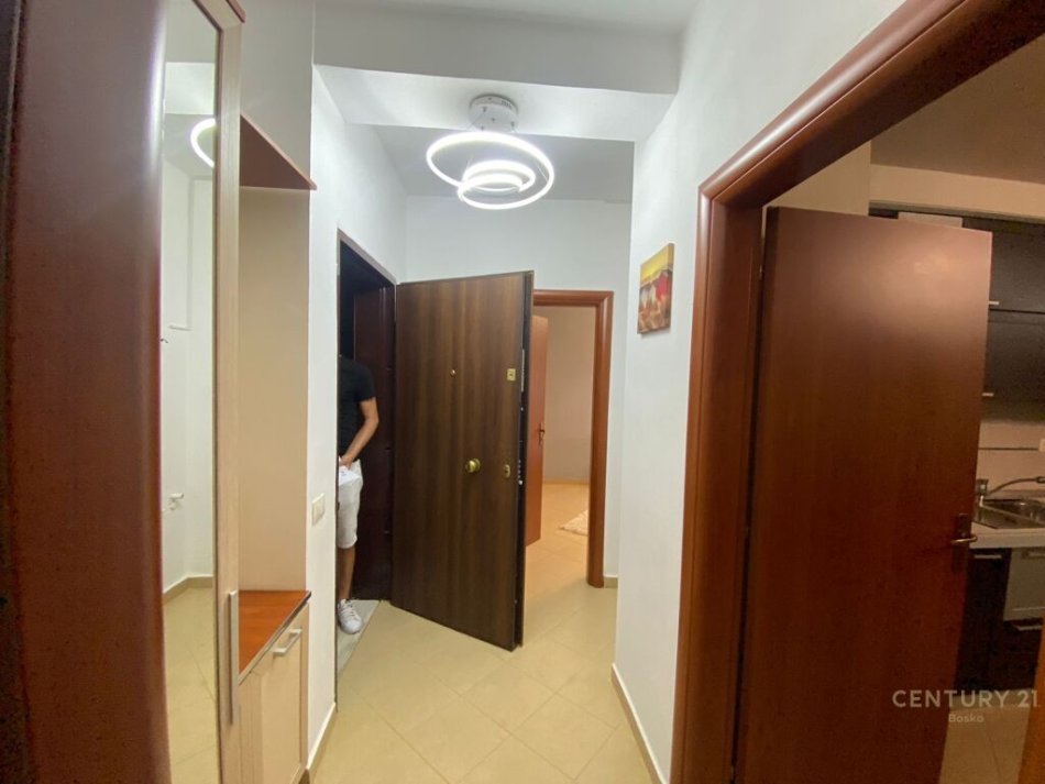 Tirane, jepet me qera apartament 1+1 Kati 2, 65 m² 350 € (fresku)