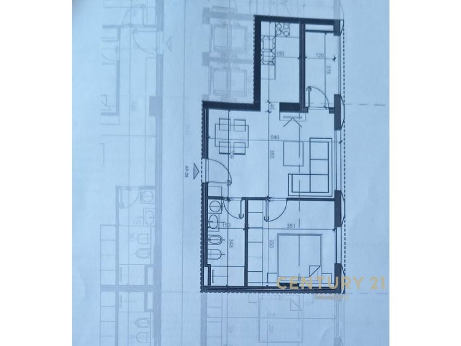 Tirane, shes apartament 1+1+Aneks+Ballkon Kati 3, 65 m² 120.000 € (JORDAN MISJA)