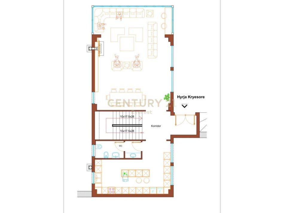 Tirane, shes Vile , 2.454 m² 1.500.000 € (Rezidenca Secret Garden, Qendra Tregtare TEG)