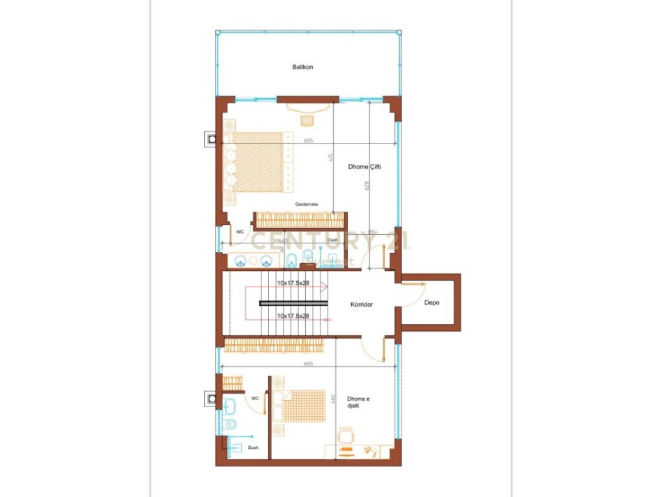 Tirane, shes Vile , 2.454 m² 1.500.000 € (Rezidenca Secret Garden, Qendra Tregtare TEG)