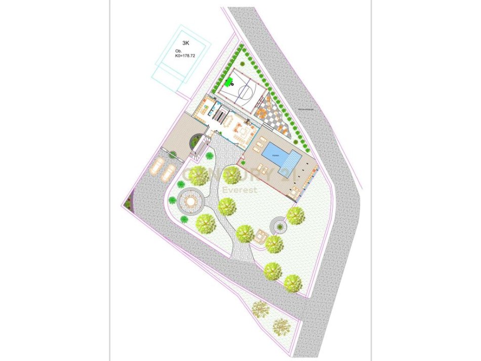 Tirane, shes Vile , 2.454 m² 1.500.000 € (Rezidenca Secret Garden, Qendra Tregtare TEG)