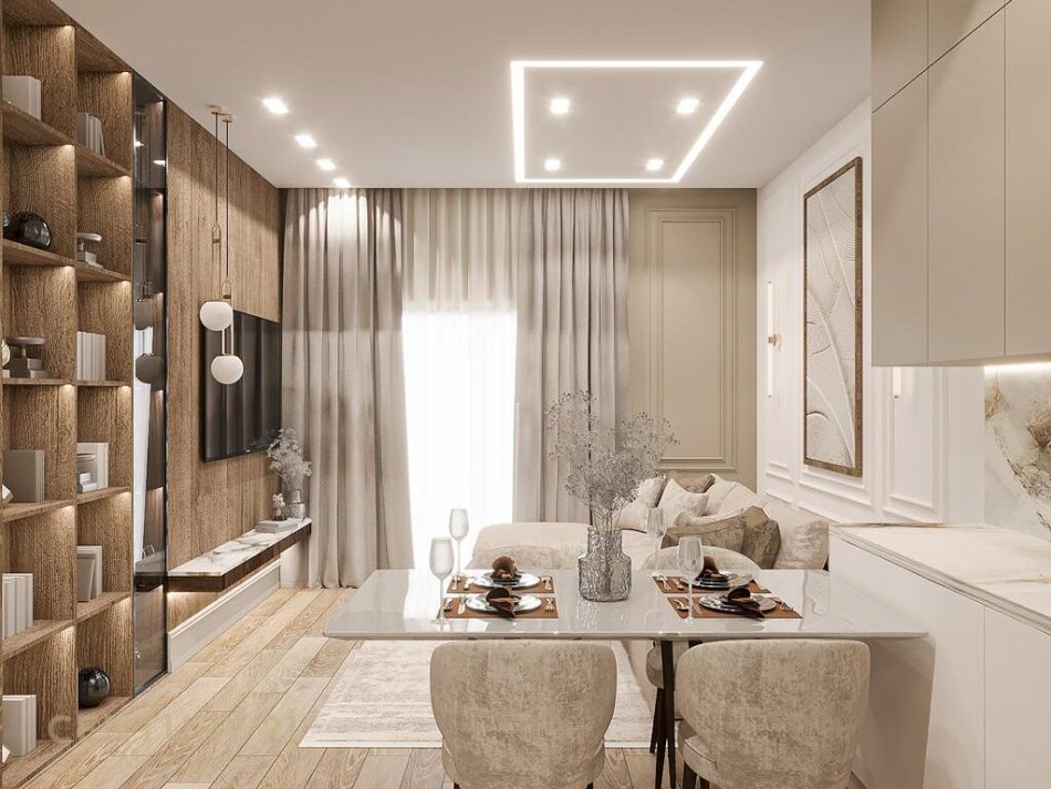 Tirane, jepet me qera apartament 1+1 Kati 7, 75 m² 1.400 € (qender)