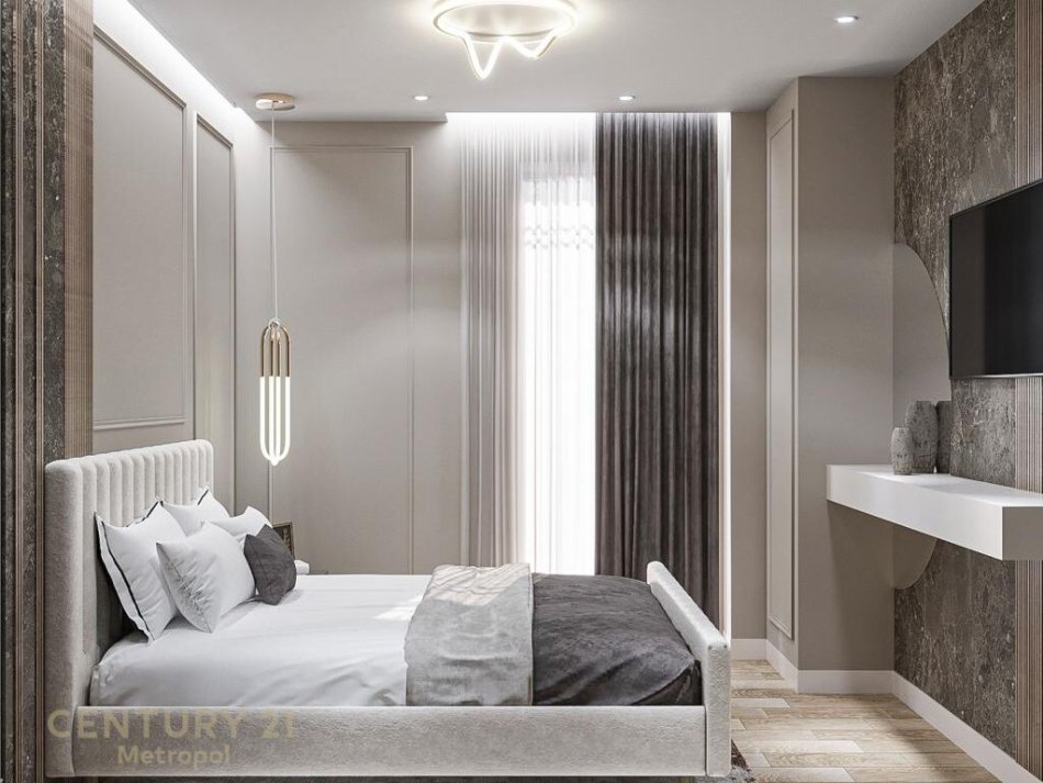 Tirane, jepet me qera apartament 1+1 Kati 7, 75 m² 1.400 € (qender)